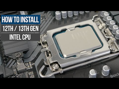 How to Install 12th/13th/14th Gen Intel CPU in LGA 1700 motherboard.