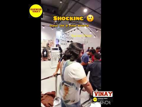 Shocking queue line @ Zudio attapur #new #viralvideo #reels #shorts #youtubeshorts  #latestnews