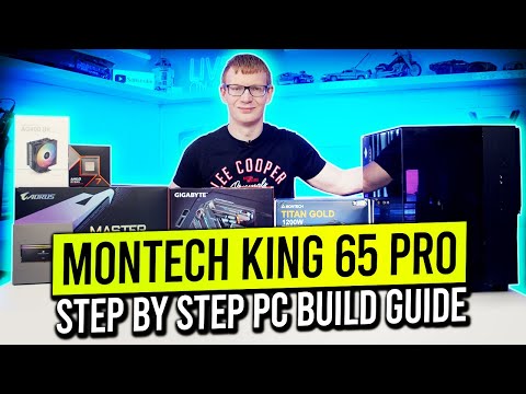 Montech King 65 Pro Build - Step by Step Guide