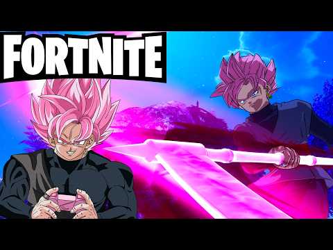 Goku Black Destroys Mortals in Fortnite!