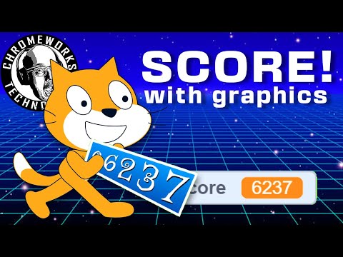 Make a graphical scoreboard in Scratch