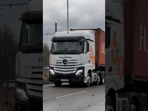 Freightliner Mercedes Actros 60th Anniversary #Truck at Trafford Park #shorts #youtubeshorts