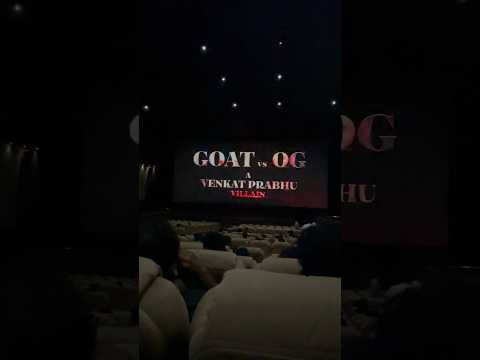 First Day Goat movie #goat #vijay #thalapathy #thalapathyvijay #goatmovie #goatmovieupdate