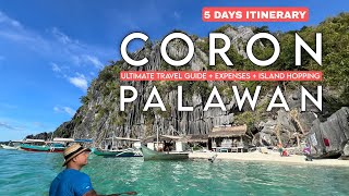 CORON 🇵🇭 2025 |Travel Guide + Expenses | Mt. Tapyas + Maquinit  + Island Tour A, B, D + PUKAWAY CAVE