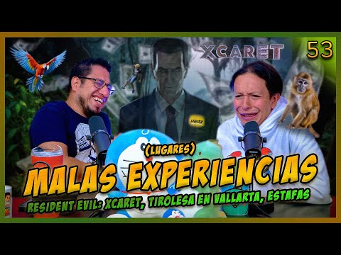 LA PENSIÓN #53 | MALAS EXPERIENCIAS (lugares) - RESIDENT EVIL: XCARET con DLC: Tirolesa de Vallarta