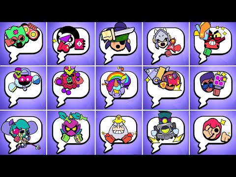 All 88 Brawlers Special Animated Pins