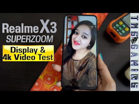 Realme X3 SuperZoom - 4K Video & Display Test