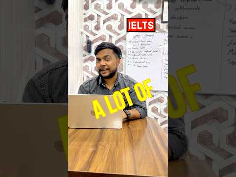 ‘A Lot Of’ Is Not Good For IELTS  Writings #ielts #thenextstep4you