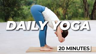 20 Min Full Body Daily Yoga Practice | Every Day Yoga For Mixed Levels