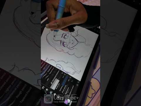 Soothing ASMR Sketching 🌱 Samsung Tab S7 // Clip Studio Paint