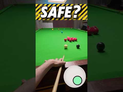 Snooker Break Safe Shots? ☢️ GoPro Headcam POV