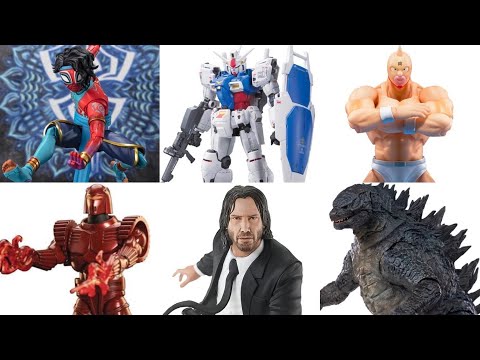 New Godzilla, Gundam, Spider-Man Sh Figuarts action figures available at entertainment earth