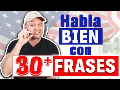 Solo Palabras Simples para Hablar Inglés Fluido con Frases Clave Diarias en EE.UU. 😱Aprende Inglés