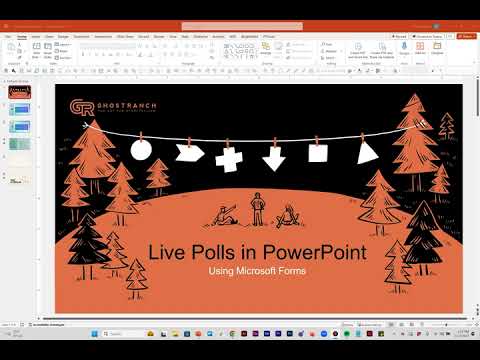 Live Audience Polls in PowerPoint For Free with Microsoft Forms