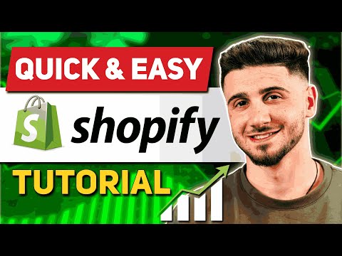 QUICK Shopify Tutorial | Best Guide To Set Up Your Shopify Store 2025