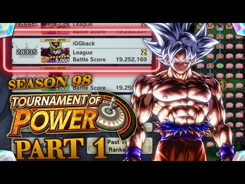 TOP SEASON 98 FULL WALKTHROUGH PART 1 (sigma edition) (Dragon Ball Legends) FREE CHRONO CRYSTALS