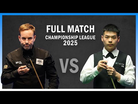 Ali carter vs pang Junxu Full Match Championship League 2025 Snooker Highlights