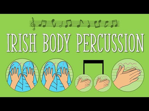 Easy Irish Body Percussion for Kids | St. Patrick’s Day Play-Along! ☘️🎶