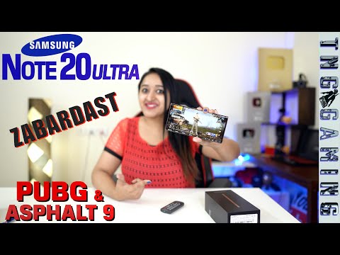 Samsung Galaxy Note 20 Ultra - Extreme Gaming (PUBG) | ASPHALT 9