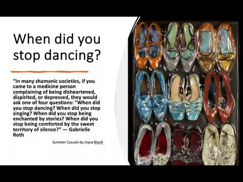 When did you stop dancing?