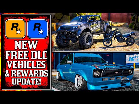 The NEW GTA Online Update, FREE DLC VEHICLE Unlocks & More! (New GTA5 Update)