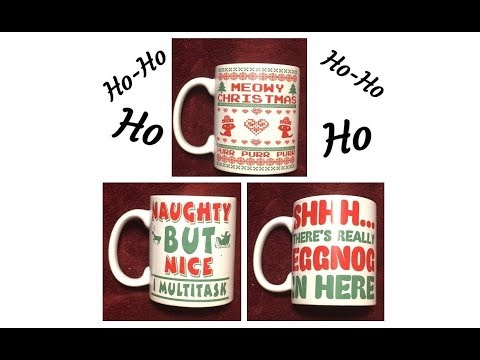 AW Fashions 11 oz.  Christmas Mugs