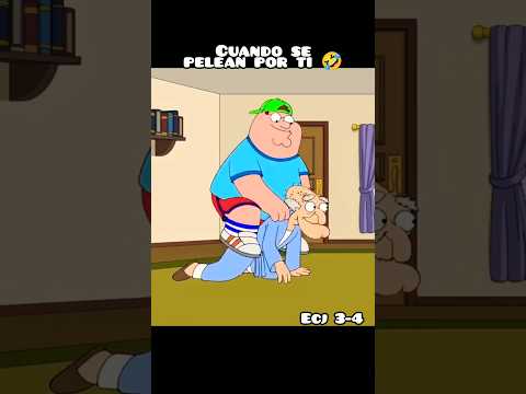 Cuando se pelean por tí  🤣 #familyguy #petergriffin #funny #shorts #shortsfeed #shortsviral