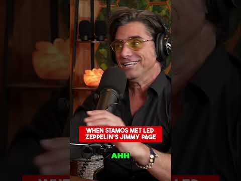 When John Stamos met Led Zeppelin's Jimmy Page! #johnstamos #ledzeppelin #jimmypage #beachboys