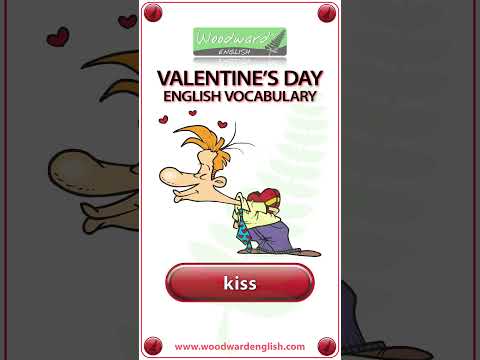 Valentine's Day English Vocabulary with Pronunciation ♥️ 20 Valentine's Day Words #LearnEnglish