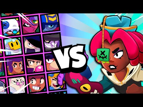 JuJu 1v1 vs EVERY Brawler | She Does It ALL