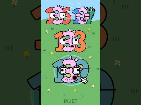 INJEF Number Lore (Peppa Pig) #numberlore #alphabetlore #animation #peppapig