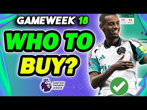 GAMEWEEK 18 BEST PLAYERS TO BUY✅| Fantasy Premier League 2024/25