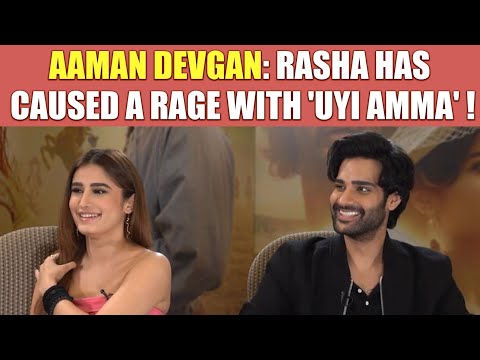 Rasha Thadani & Aaman Devgan On Uyi Amma, Friendship, Funny Texts & More! | Azaad