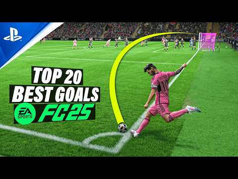 FC 25 | TOP 20 GOALS | PS5 4K