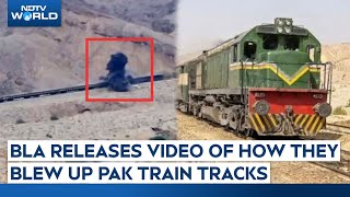 Balochistan Hostage Crisis | Rebels Release Video Of How They Blew Up Train Tracks, Took Hostages