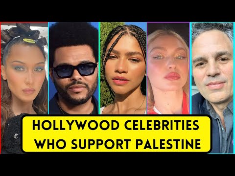 Popular Hollywood Celebrities Who Support Palestine | Bella Hadid | Zayn Malik | Zendaya