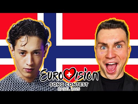 LET’S REACT TO NORWAY’S ENTRY FOR EUROVISION 2025 | KYLE ALESSANDRO - LIGHTER