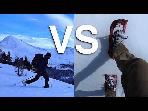 Skis vs Snowshoes: The gear - why & when to use one or the other