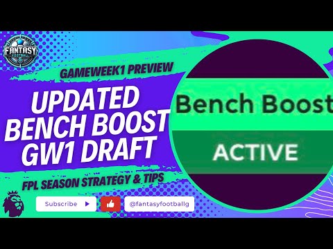 FPL GW1 Bench Boost Draft | Salah & Haaland Draft | Fantasy Premier League Tips 2024/25