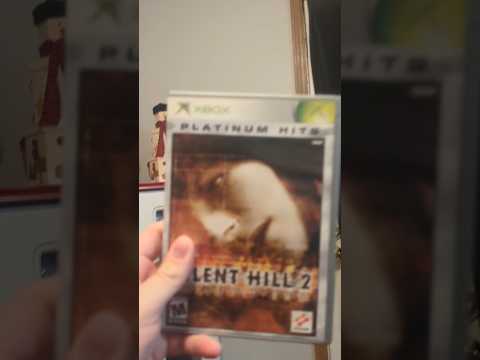 I finally got sh 2 og #silenthill #konamigames #survivalhorrorgaming #ogxbox #rarefinds #collection