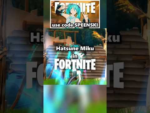 HATSUNE MIKU FORTNITE #EpicPartner #Fortnite #hatsunemiku #gaming #familyguy #fortnitebattleroyale