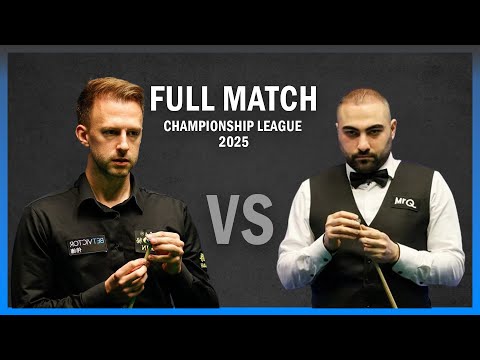 Judd trump vs Hossein Vafaei Full Match Championship League 2025 Snooker Highlights