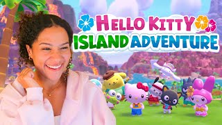 HELLO KITTY ISLAND ADVENTURE!🎀🌴 the cozy game i've been yelling about for a year!!