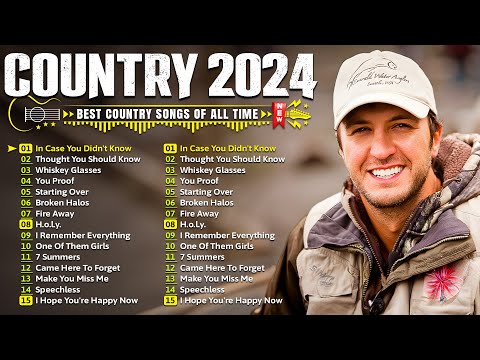 New Country Songs 2024 🎁 Luke Bryan, Luke Combs, Morgan Wallen, Chris Stapleton, Lee Brice