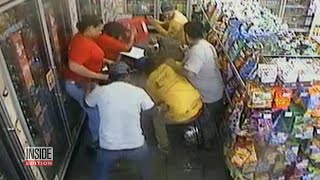 Customers Bravely Tackle Suspect During Hostage Situation