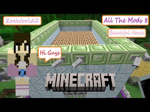 MINECRAFT - Decorating Beautiful House / Crafting - 1