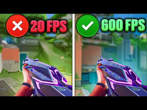 How to BOOST FPS in VALORANT 2024!