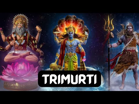 TRIMURTI - Brahma, Vishnu & Mahesh (Shiva)