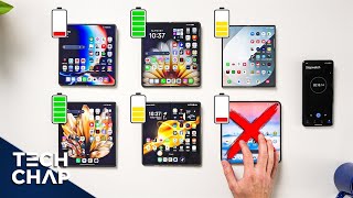 The ULTIMATE Foldable Phone BATTERY Drain Test [2025 Edition]