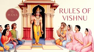 The rules of Vishnu: Be like Vishnu to attract Lakshmi